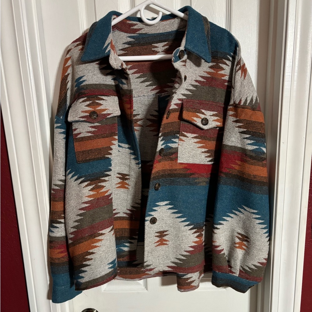Aztec Shacket - image 1
